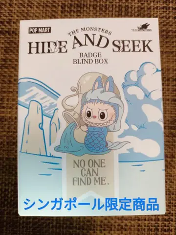 LABUBU 라부부 싱가포르 한정판 블라인드 배지