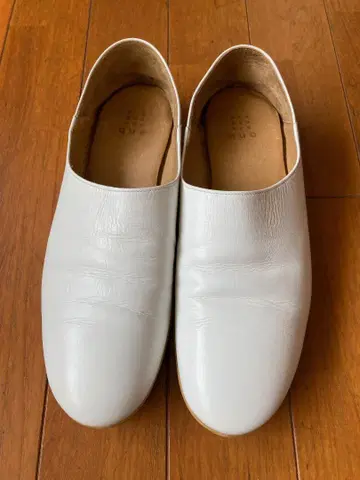 que shoes plain 화이트 M 사이즈 23.5cm