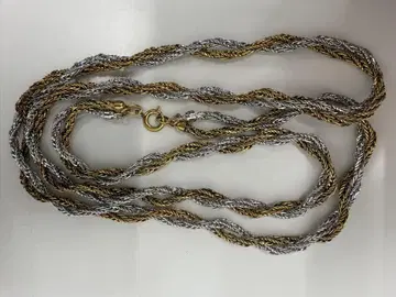 W.GERMANY 빈티지 트위스트 목걸이 약 80cm