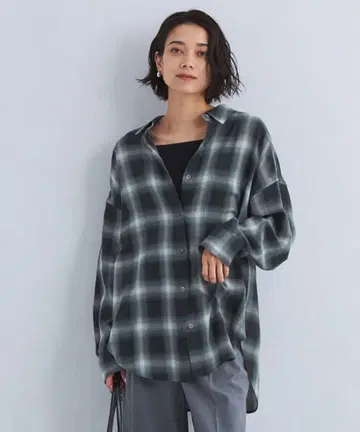 그린 라벨 릴랙싱 시어 체크 셔츠