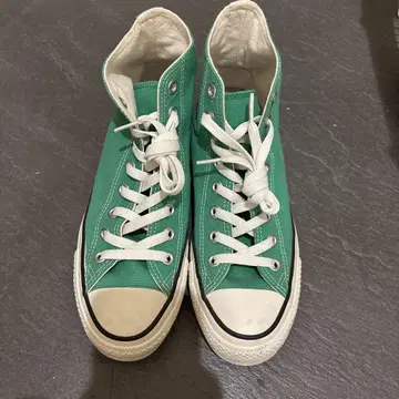 CONVERSE ALL STAR 그린 하이컷 스니커즈