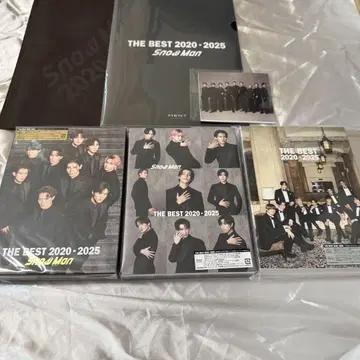 Snow Man THE BEST 2020-2025 베스트 앨범 3 형태