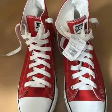 KENNETH 캐주얼 스니커즈 레드