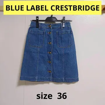 BLUE LABEL CRESTBRIDGE 데님 스커트