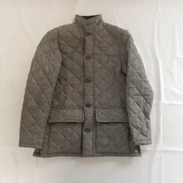 미사용 MACKINTOSH 울 퀼팅 자켓 그레이