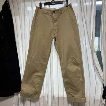 웨어하우스 치노 팬츠 32 베이지