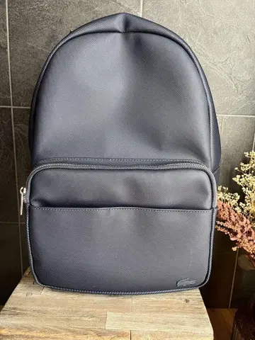 라코스테 네이비 백팩