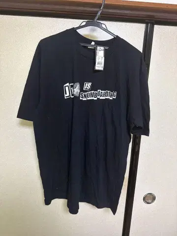Volcom J.D. IS SNOWBOARDING 티셔츠 XL 블랙