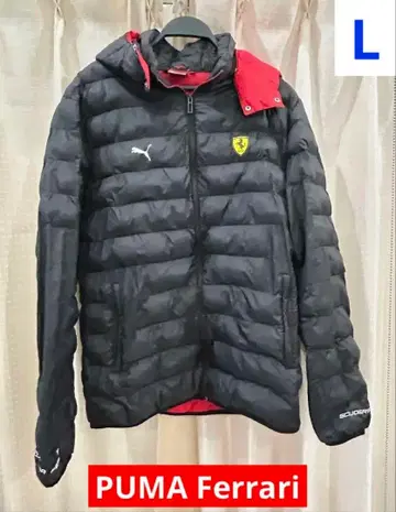 레어 페라리 PUMA Ferrari 나일론 자켓 L 블랙/빨간색
