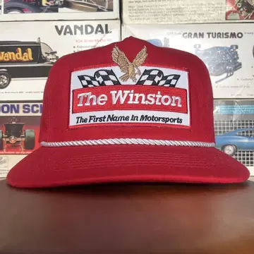 새상품 캡 Winston 레드 트래커캡