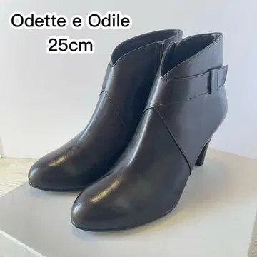 새상품급 Odette e Odile 블랙 숏부츠 25cm