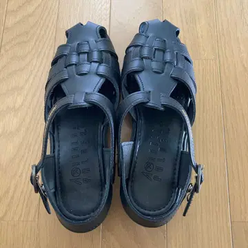 아놀드 파머 일본제 천연 가죽 샌들