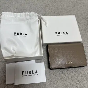 Furla 명함 케이스 그레이지 계열
