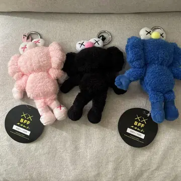BFF 엘리펀트형 키링 3개 세트