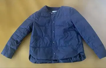 OPAQUE CLIP 블랙 다운 자켓 36/S