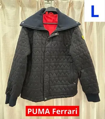 레어 페라리 PUMA Ferrari 퀼팅 자켓 L 네이비