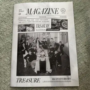 TREASURE 4th ANNIVERSARY 스티커북