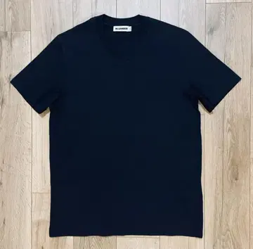 JIL SANDER 질 샌더 V넥 T셔츠 네이비