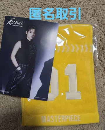 INI XQUARE 머플러 타월 기무라 타쿠야 플라이어