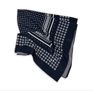 VAKT. Bandana NAVY 반다나 스카프 초발수 가공