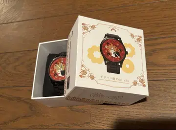 바케모노가타리 다이얼 면 레드 손목시계 인형뽑기 경품