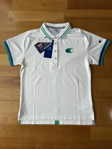 Champion 피케 셔츠 여성용 화이트 택 포함 새상품