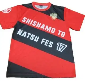 [ L ] SHISHAMO NATSU FES 17 티셔츠