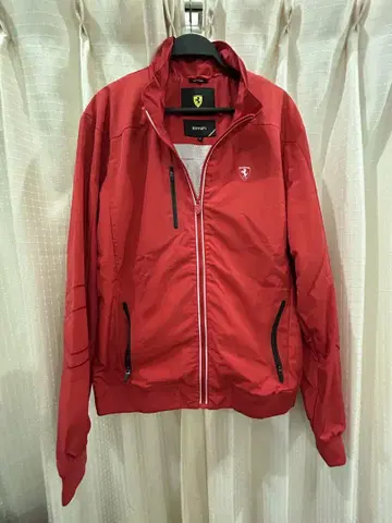 레어 페라리 스쿠데리아 Ferrari 나일론 자켓 XL 레드