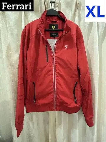 레어 페라리 스쿠데리아 Ferrari 나일론 자켓 XL 레드