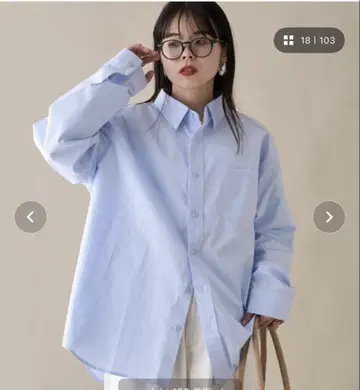 CIAOPANIC TYPY 빅 실루엣 코튼 셔츠 M