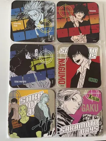 사카모토 데이즈 SAKAMOTO DAYS 아트 코스터 20개 묶음 판매