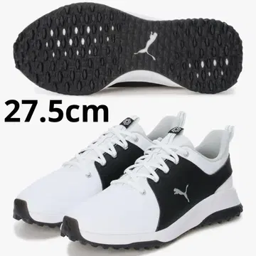 Puma 스파이크리스 골프화 27.5cm 화이트/블랙