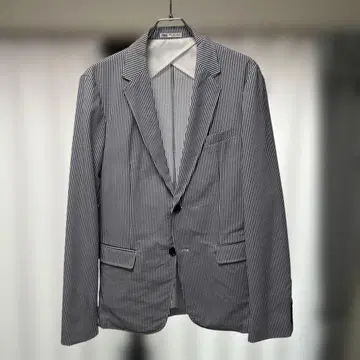 ZARA 스트라이프 테일러드 자켓 L