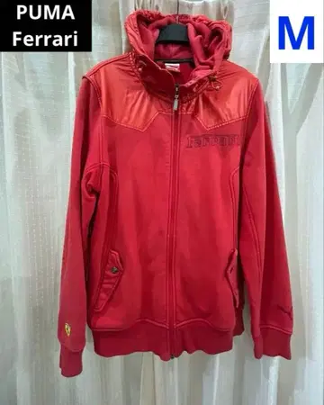 레어 페라리 PUMA Ferrari 후드 부착 후드티 M 사이즈