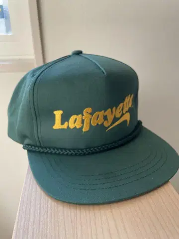 Lafayette 스냅백 캡 그린 라파예트
