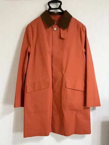 [새상품급] MACKINTOSH 스텐카라 코트 오렌지