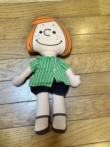 페퍼민트 패티 필로우 인형 빈티지 피넛 라지 사이즈