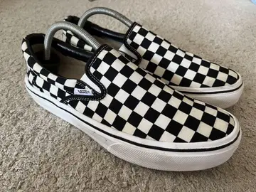 VANS SLIP ON LITE 체커 27.0 US9 슬립온