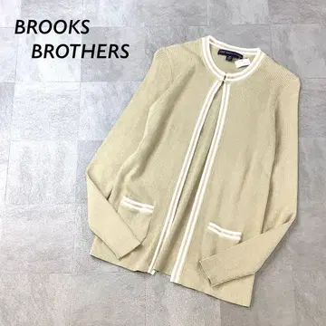 [ 새상품 택 포함 ] BROOKS BROTHERS 리브 니트 가디건