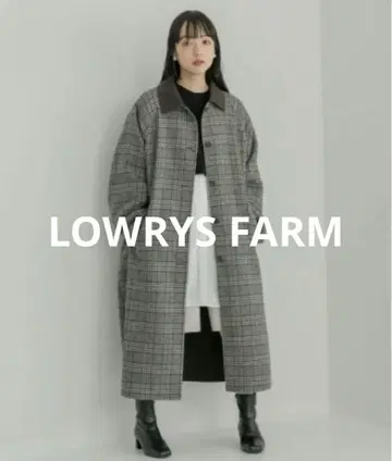 LOWRYS FARM 메리노 W 페이스 스테인 코트