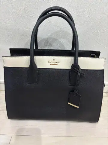 케이트 스페이드 핸드백 블랙/화이트