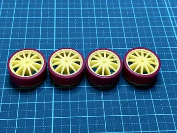 미니 사륜구동 페라 타이어 약 23.0mm 로우 프릭션