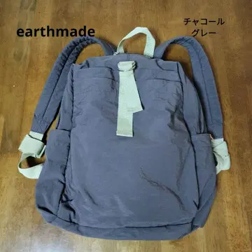 EARTH MADE 아스메이드 백팩 차콜 그레이