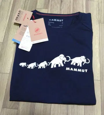 [ 미사용 새상품 ] MAMMUT 마무트 T셔츠 네이비 여성용
