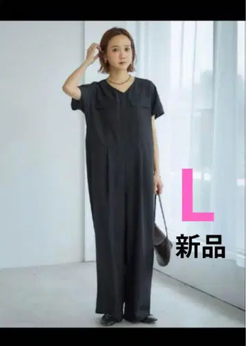 시마무라 x 다나카 리나 올인원 블랙 L