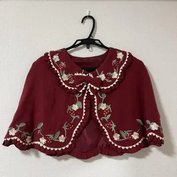 야생 딸기 시리즈 판초 케이프