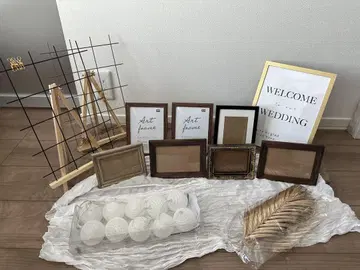 웨딩 장식 아이템 세트