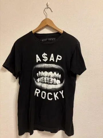 A$AP ROCKY 그래픽 T셔츠 S 사이즈 블랙
