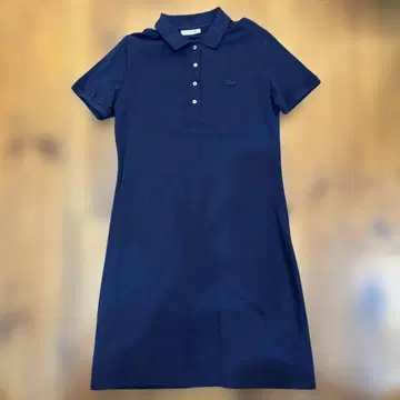 LACOSTE 네이비 폴로 원피스 반팔