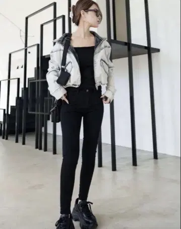 glamlips 워시드 DEMIM 블루종 라이트 그레이